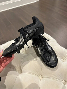 adidas Predator Soccer Cleats Black & White US 8.5